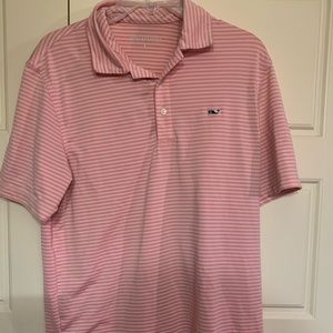 Vineyard Vines pink polo